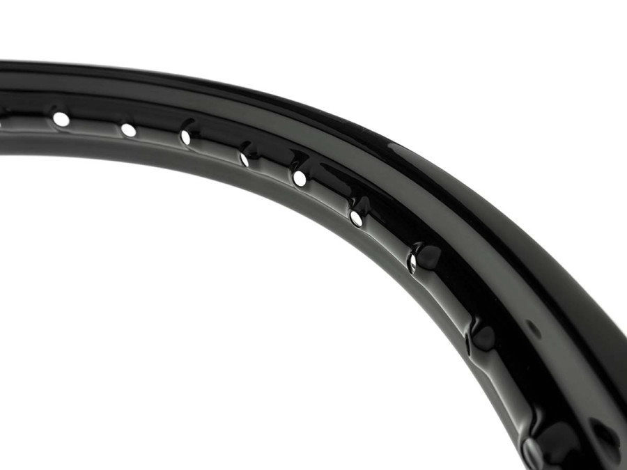 17 Zoll Felge 17x1.40 Felgenring Glanz Schwarz Universal