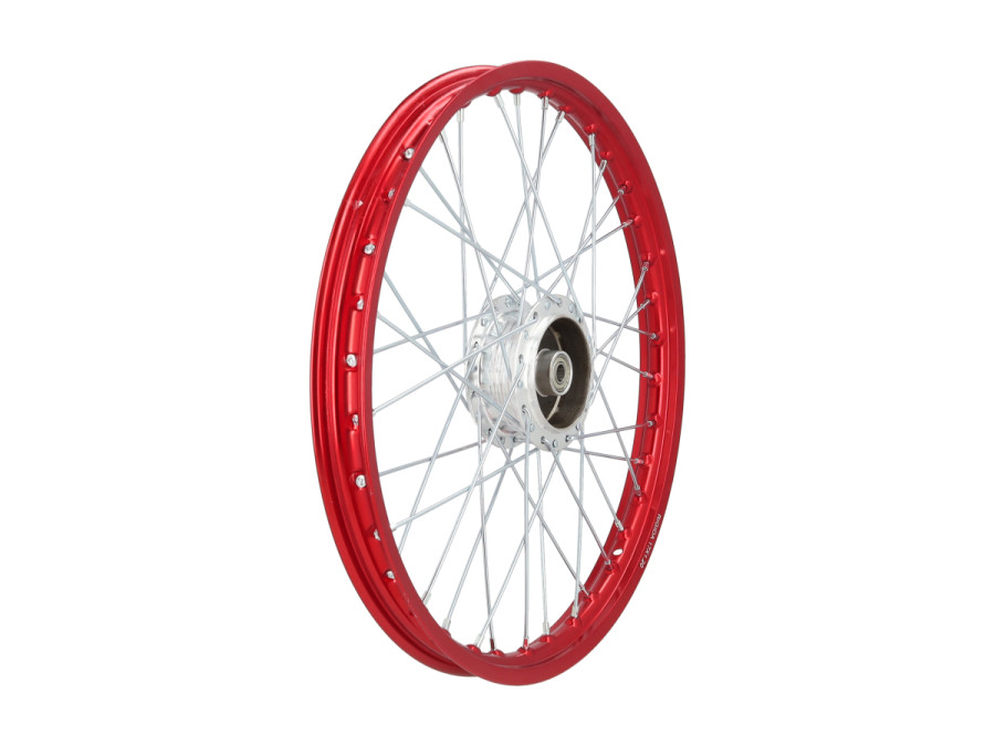 Speichenrad 17x1.20 Alu Rigida Satz Rot Puch Maxi S N
