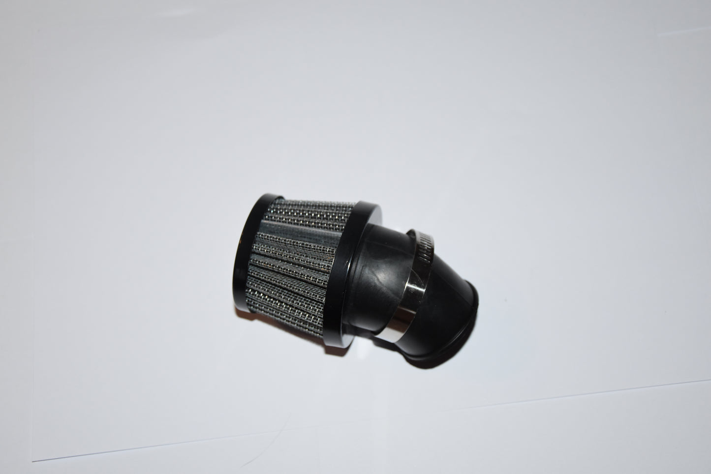 Luftfilter 32mm Powerfilter Schräg 45 Grad Chrom