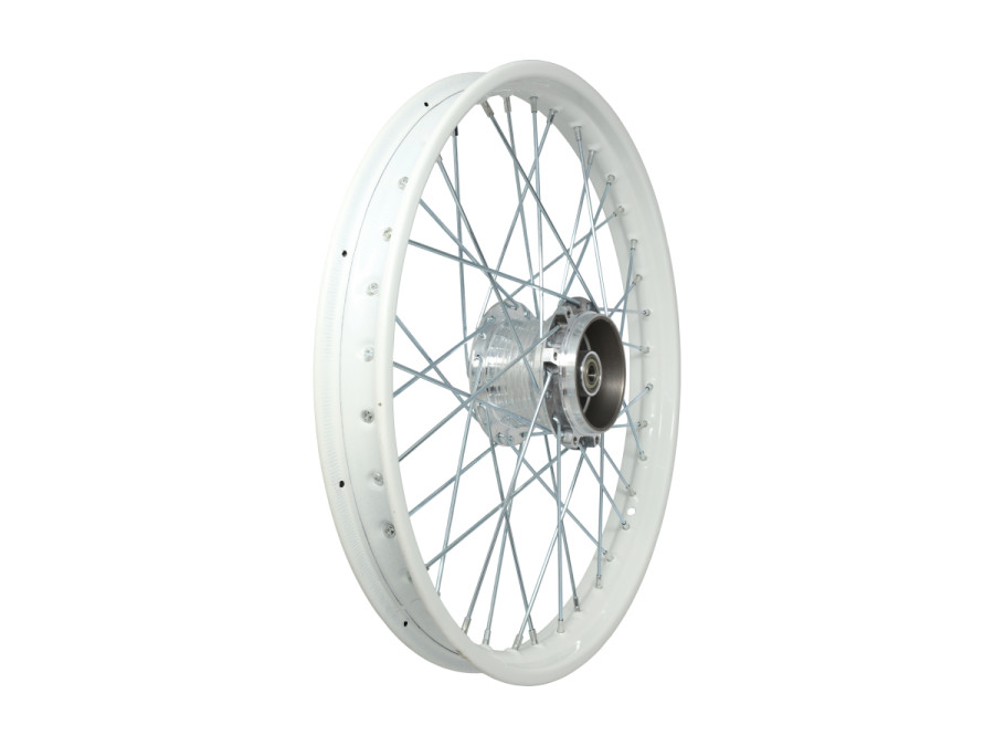 17 Zoll Speichenrad 17x1.40  weiss Puch Maxi S / N