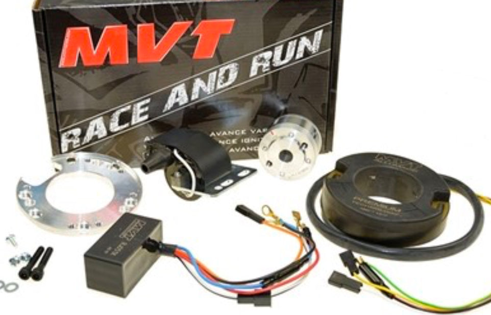 Innenrotorzündung MVT Premium mit 12V Licht und Drehzahlbegrenzer, Puch Maxi - X30 / Sachs