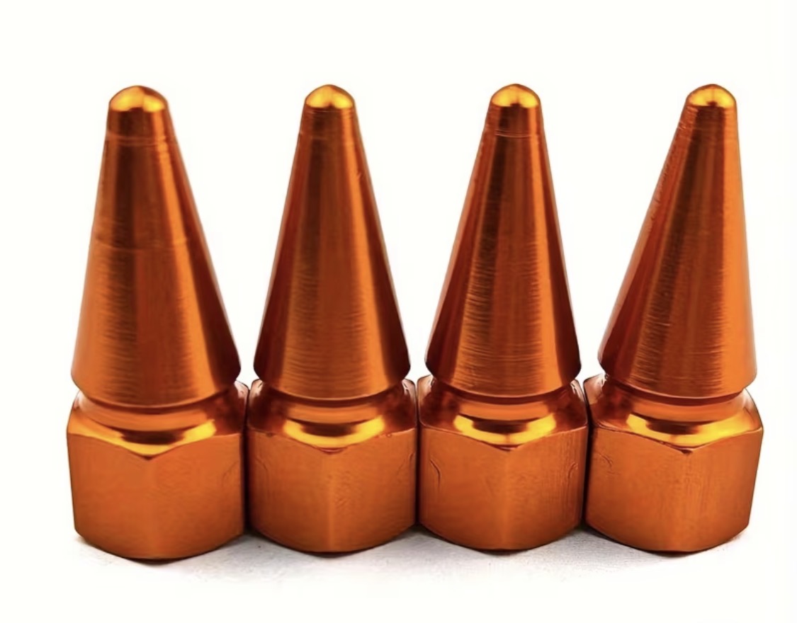 Spitzmutter Orange M8