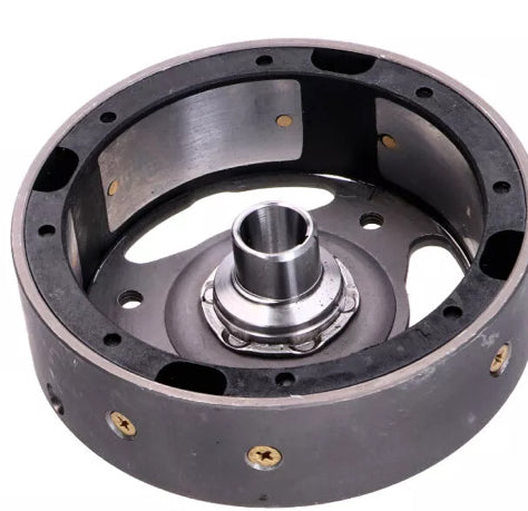 Polrad Lichtmaschine 6V rechtsdrehend für Puch Maxi E50 (Unterbrecherzündung)