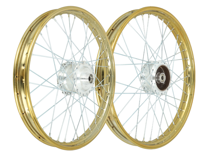 17 Zoll Speichenrad Candy Gold Puch Maxi S/N