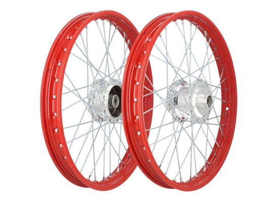 17 Zoll Speichenrad 17x1.40 Feuerrot  Verzinkt Satz Puch Maxi S / N