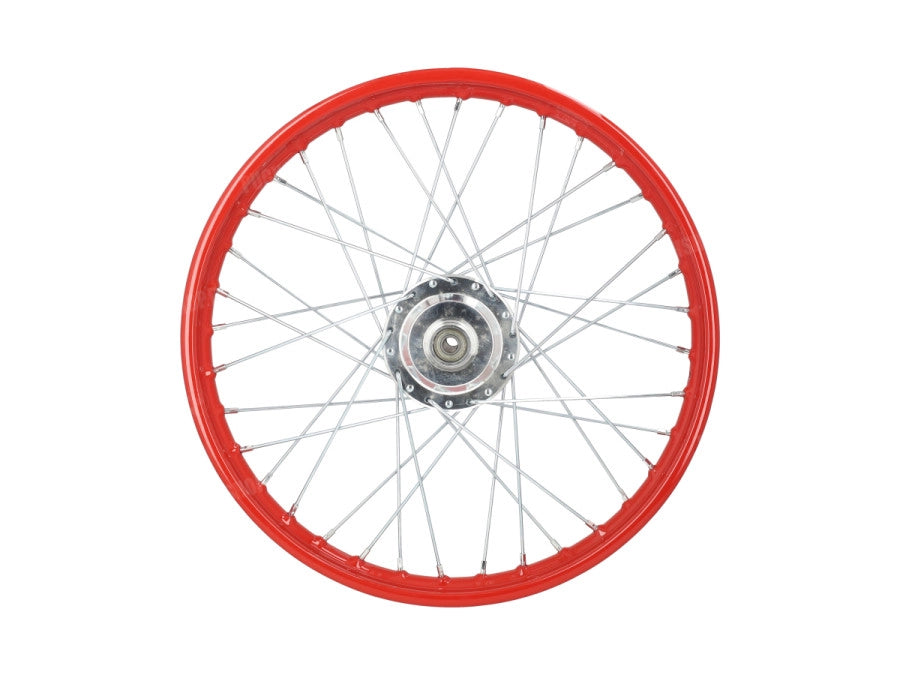 17 Zoll Speichenrad 17x1.40 Feuerrot  Verzinkt Satz Puch Maxi S / N