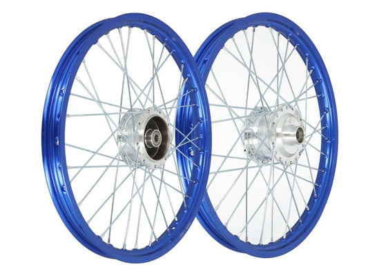 Speichenräder 17Zollx1.20 Alu Rigida Satz Blau Puch Maxi S N