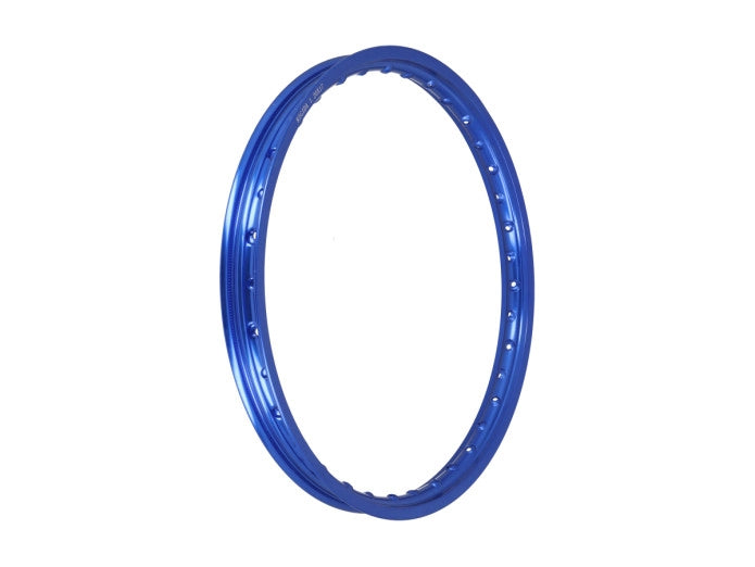 17 Zoll Felge 17x1.20 Speichen Alu Rigida Blau