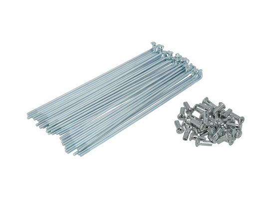 Speichen Puch Maxi 185mm 17 Zoll silberfarbener Nippels 36