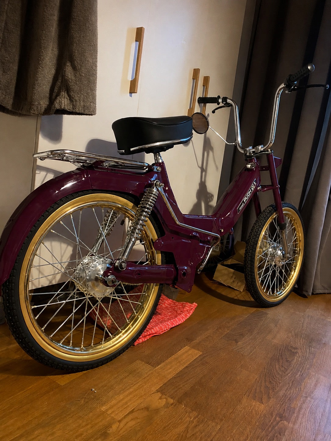 17 Zoll Speichenrad Candy Gold Puch Maxi S/N