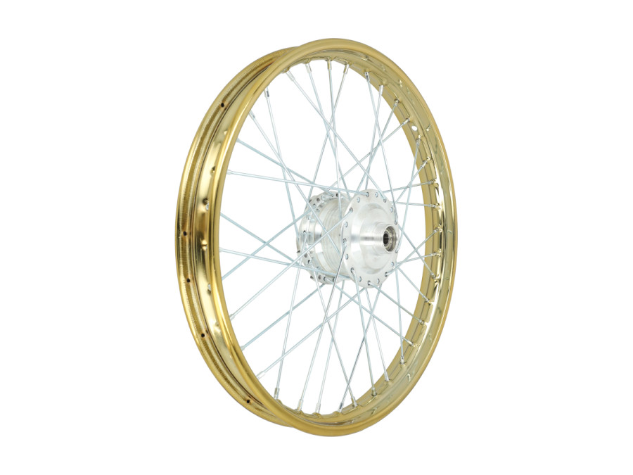 17 Zoll Speichenrad Candy Gold Puch Maxi S/N
