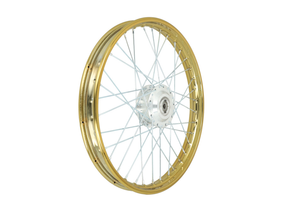 17 Zoll Speichenrad Candy Gold Puch Maxi S/N