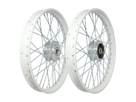 17 Zoll Speichenrad 17x1.40  weiss Puch Maxi S / N