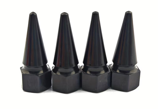 Spitzmutter Schwarz M8