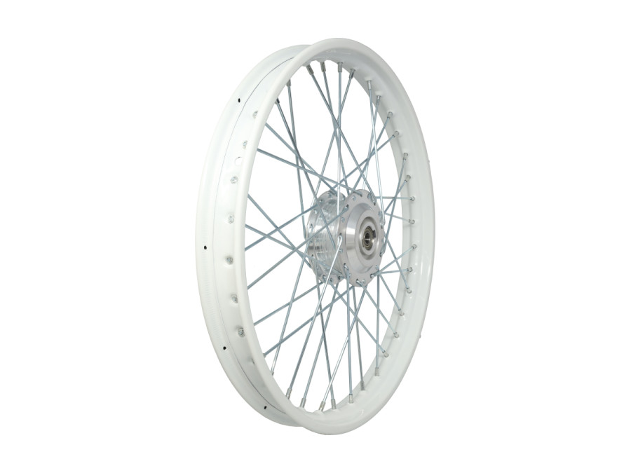 17 Zoll Speichenrad 17x1.40  weiss Puch Maxi S / N