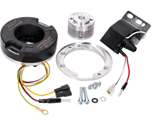 Innenrotorzündung MVT Premium mit 12V Licht 55W, ohne Drehzahlbegrenzer, Puch Maxi