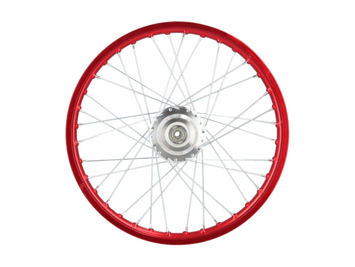 Speichenrad 17x1.20 Alu Rigida Satz Rot Puch Maxi S N