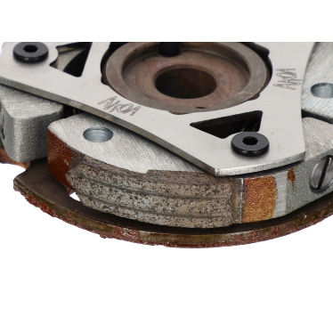 Kupplung Akoa Puch E50, 3 Backen blau lange Beläge