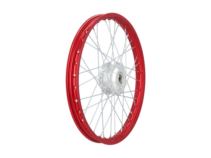 Speichenrad 17x1.20 Alu Rigida Satz Rot Puch Maxi S N