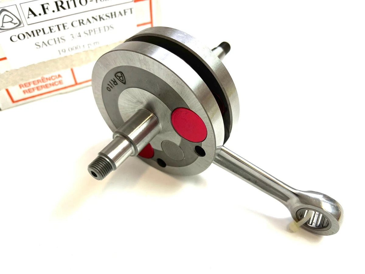 Rito Vollwangen-Rennkurbelwelle für Sachs 50/3, 50/4 L17-Lager (14 mm KoBo)